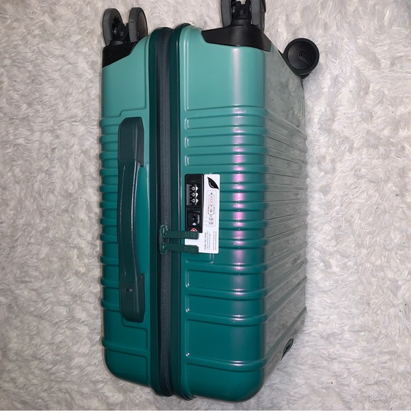 BÉIS The Small carry on roller in wicked green - Picture 5 of 9